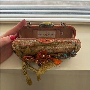 Mary Frances Floral Clutch